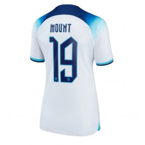 Lacne Ženy Futbalové dres Anglicko Mason Mount #19 MS 2022 Krátky Rukáv - Domáci